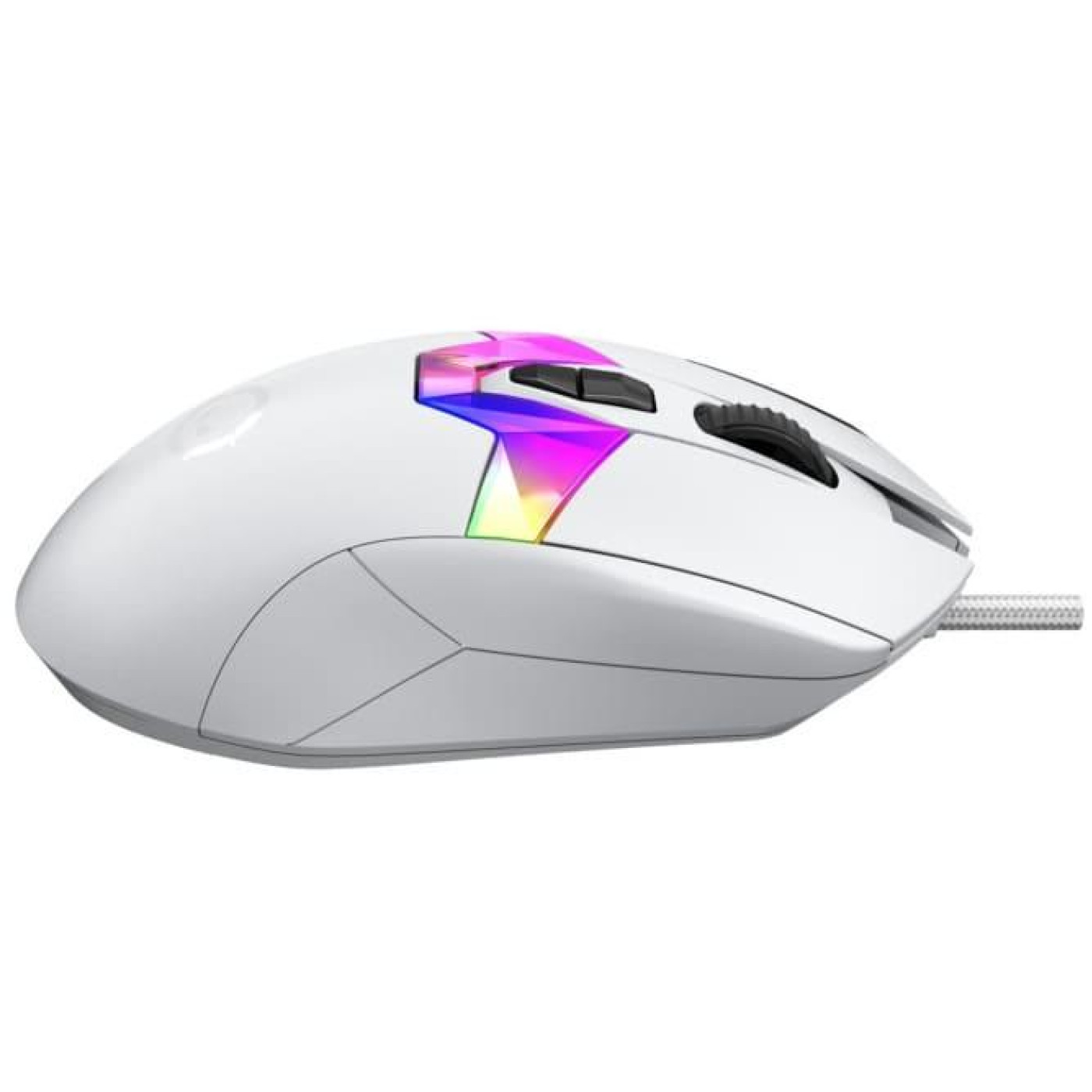 Мышь Lorgar MSP80 8000 Hz Gaming Mouse Pro White (LRG-MSP80-WH)