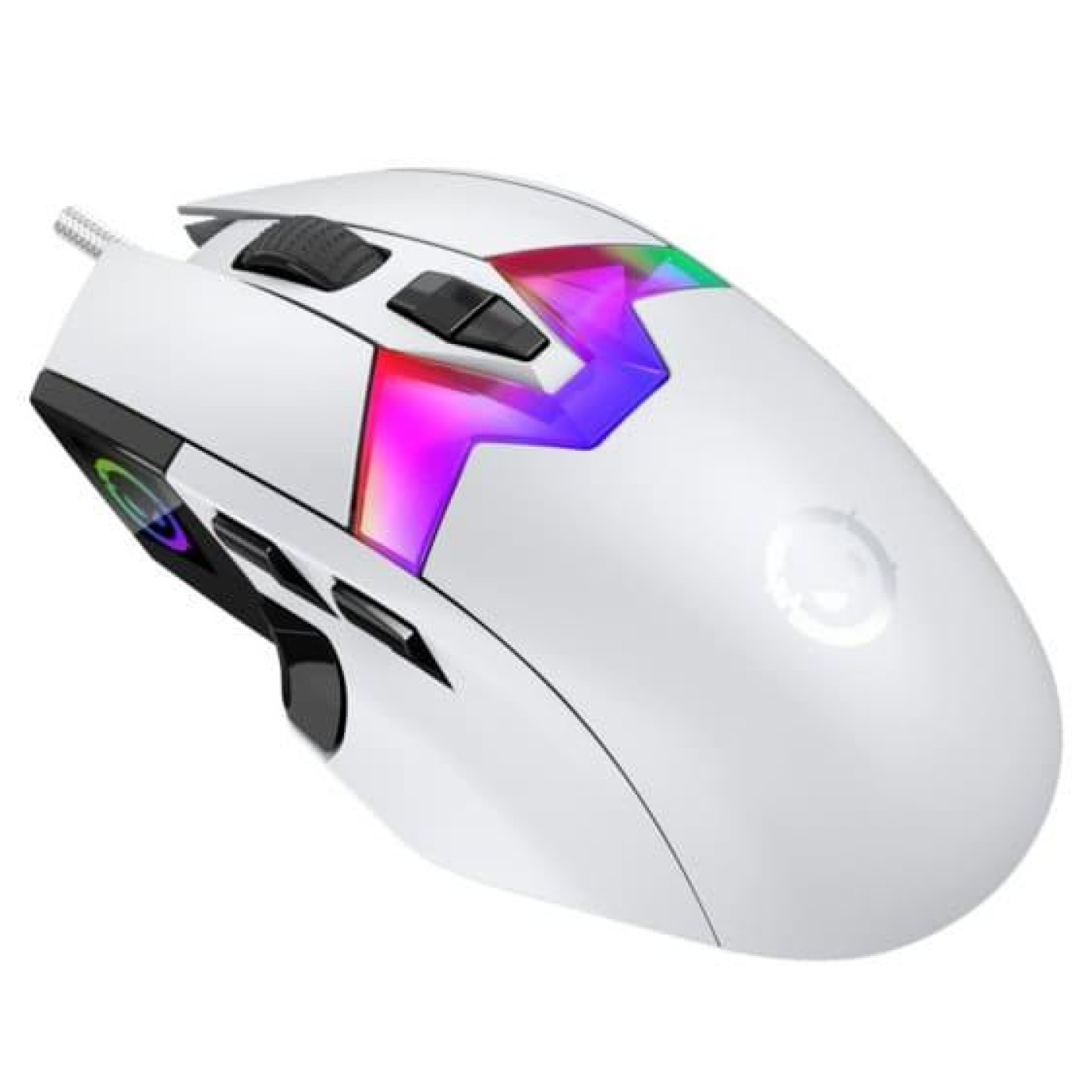 Мышь Lorgar MSP80 8000 Hz Gaming Mouse Pro White (LRG-MSP80-WH)