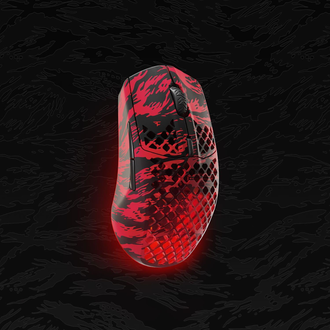 Мышь SteelSeries Aerox 3 Wireless, RGB, 18000dpi., 6кн., Faze Clan Edition (62609)