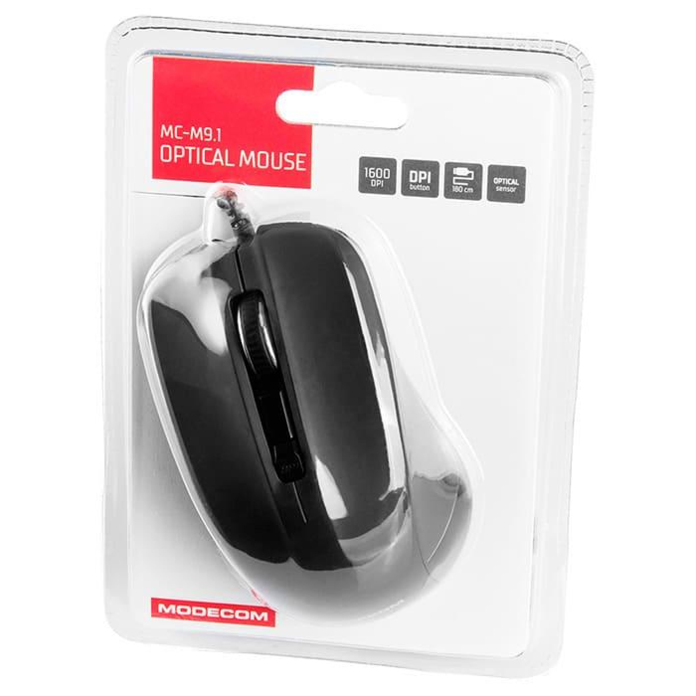 Мышь Modecom MC-M9.1 USB Black (M-MC-00M9.1-100)