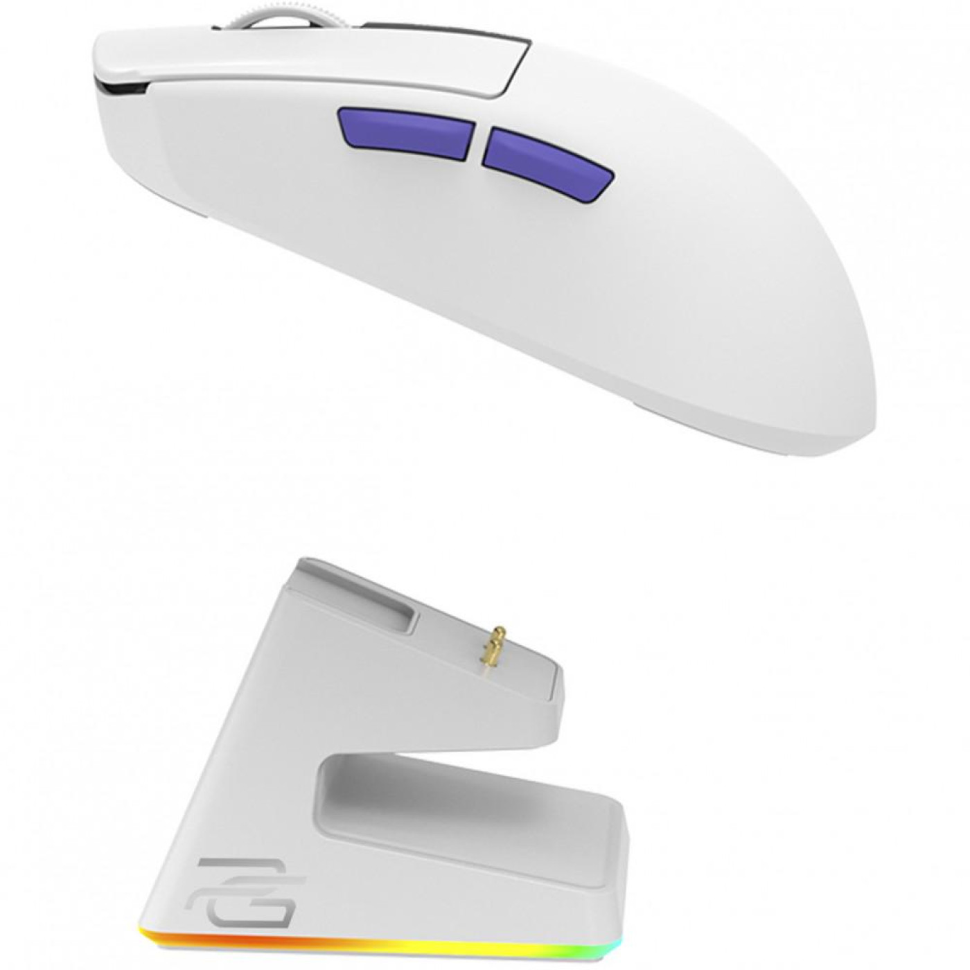 Миша Proove Gaming Jester 8K with Charging Dock White Purple (WMJSCD022017)