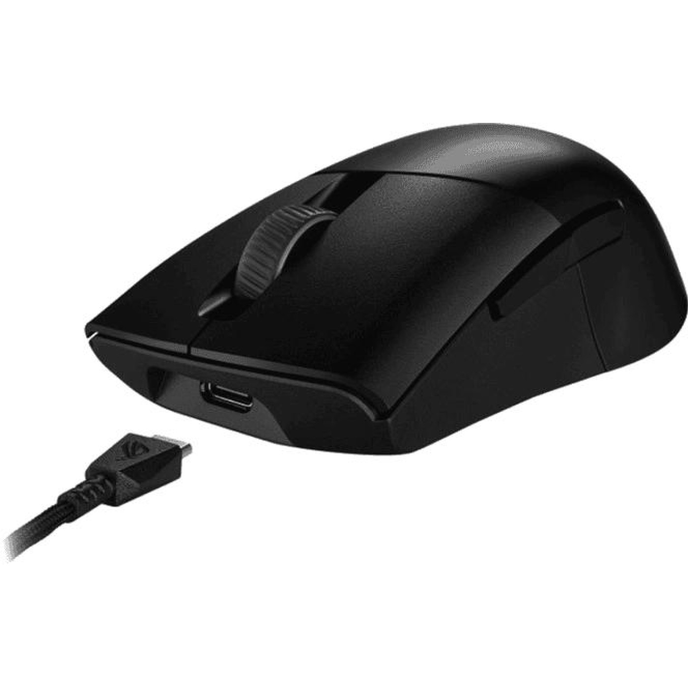 Беспроводная мышь ASUS ROG Keris AimPoint RGB USB/WL/BT Black (90MP02V0-BMUA00)