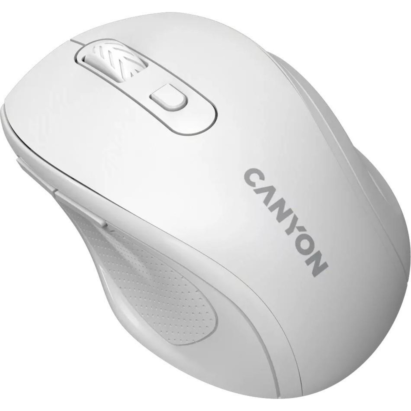 Миша Canyon OnClick 20 Ergonomic Silent Wireless White (CNE-CMSW20W)