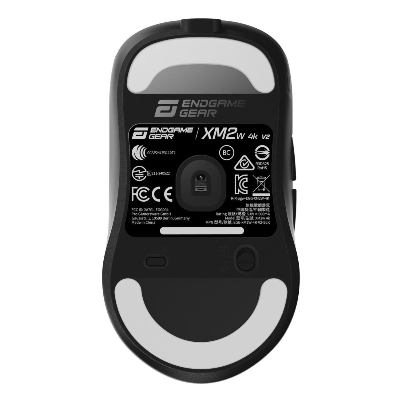 Мышь ENDGAME GEAR XM2w 4k v2 Black (PGW-EG-MOU-079)
