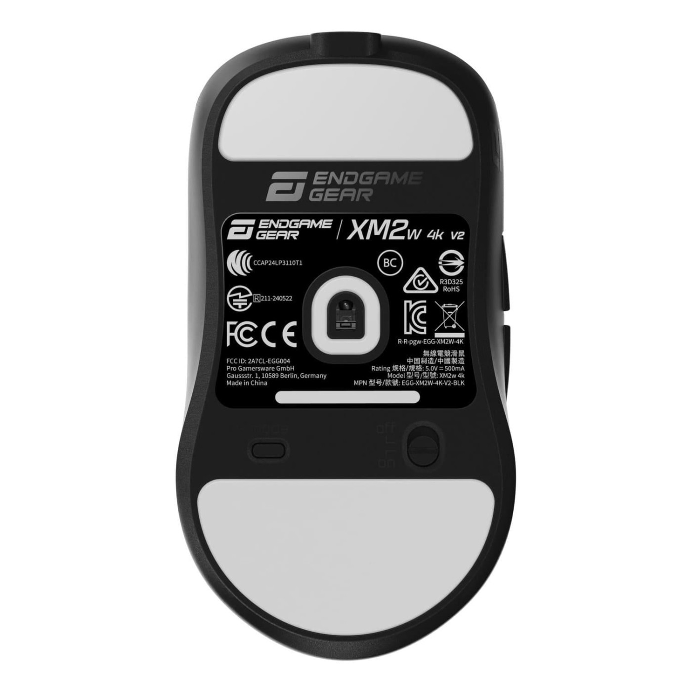 Мышь ENDGAME GEAR XM2w 4k v2 Black (PGW-EG-MOU-079)