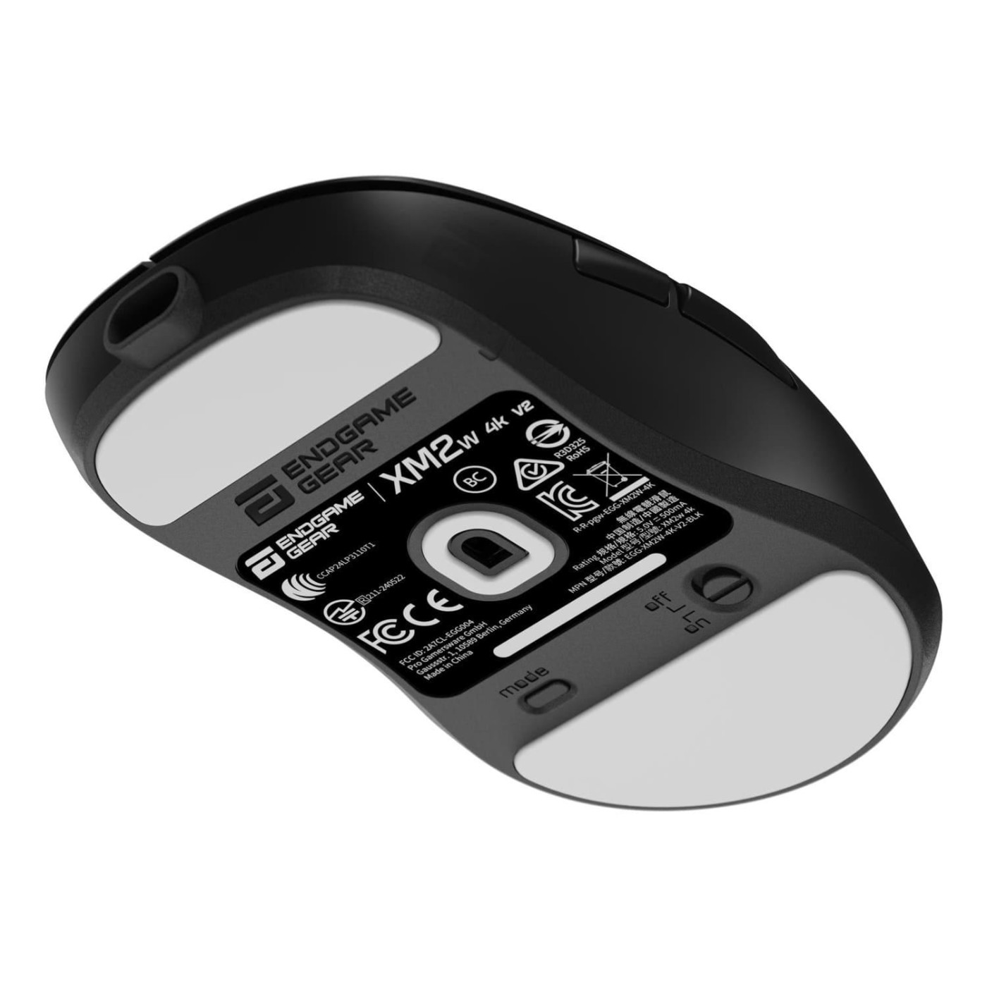 Мышь ENDGAME GEAR XM2w 4k v2 Black (PGW-EG-MOU-079)