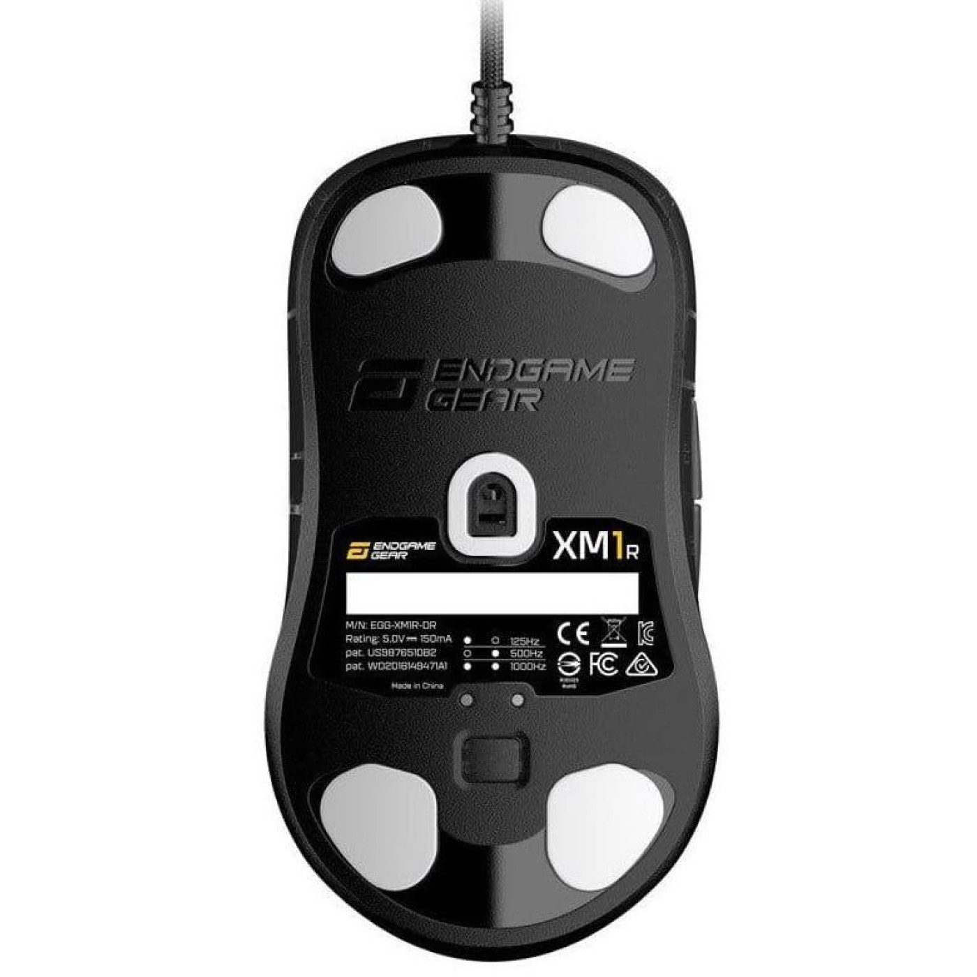 Мышь ENDGAME GEAR XM1r Black (Transparent) (PGW-EG-MOU-010)