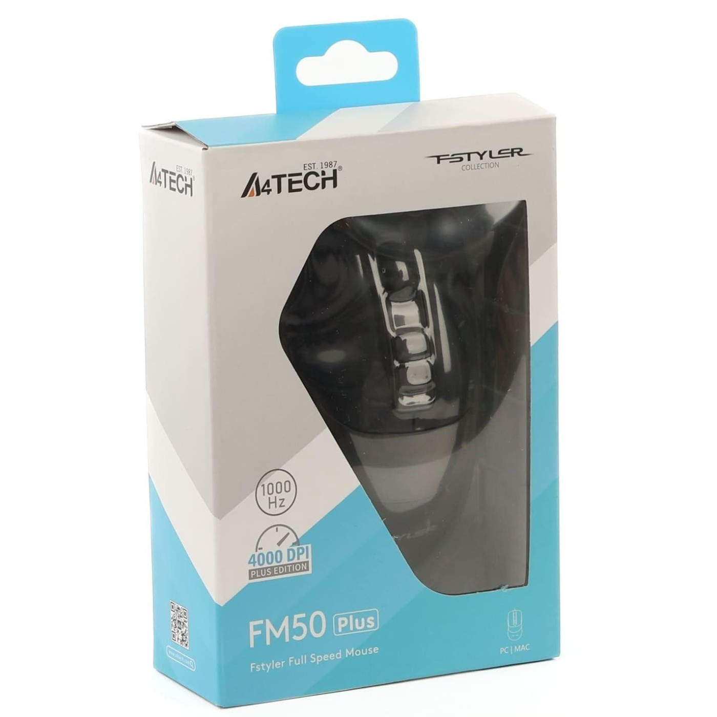 Миша A4Tech Fstyler FM50 Plus (Black) USB (FM50 Plus (Black))