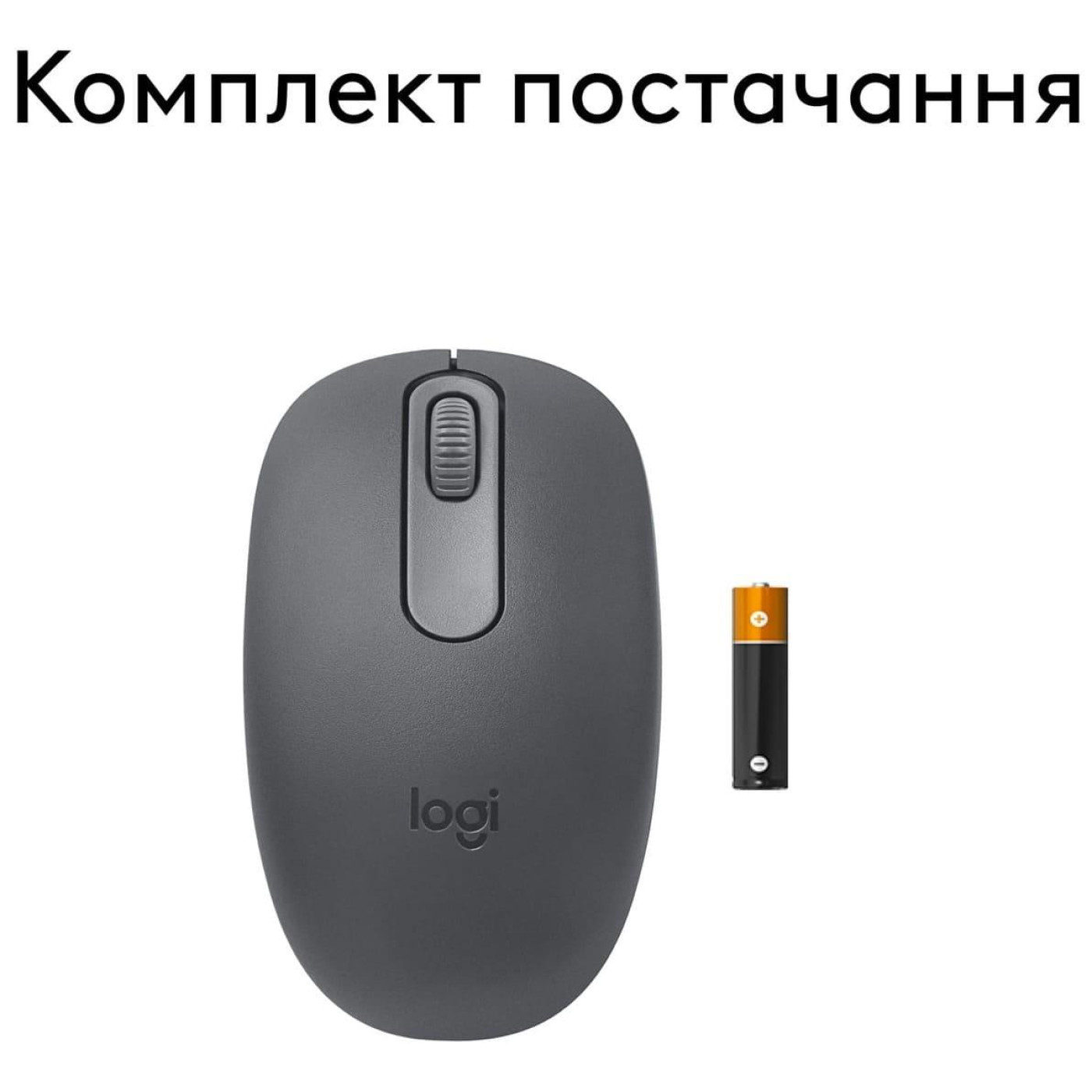 Мышь Logitech M196 Bluetooth Grey (910-007459)