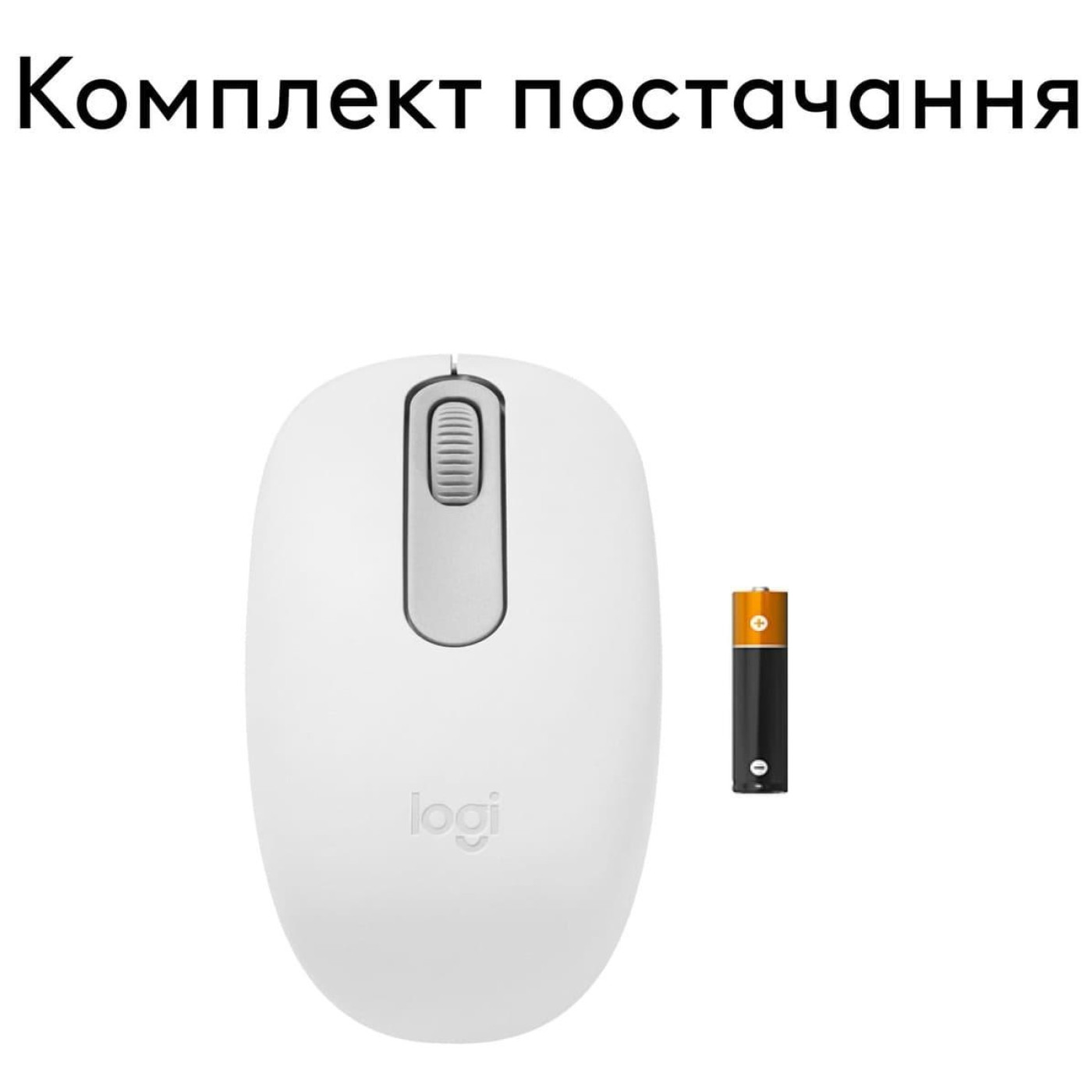 Мышь Logitech M196 Bluetooth Off White (910-007460)