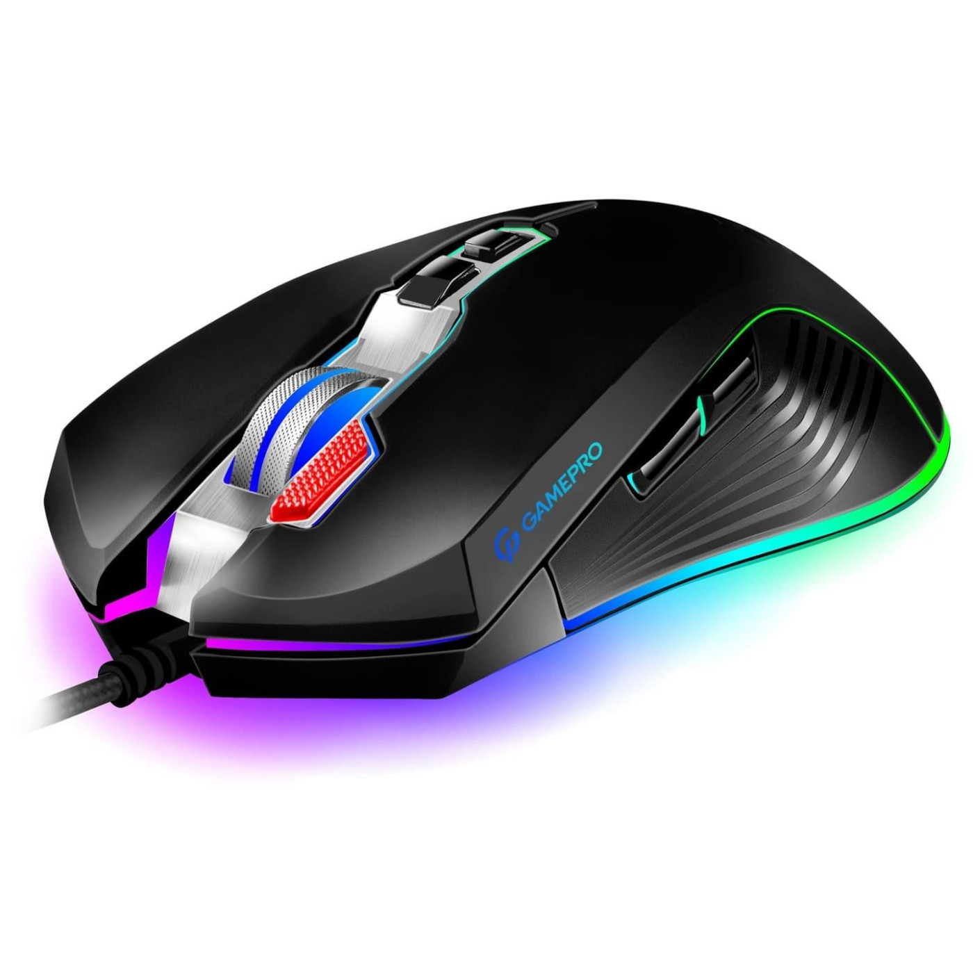 Миша GamePro GM543 Phoenix RGB USB Black (GM543)