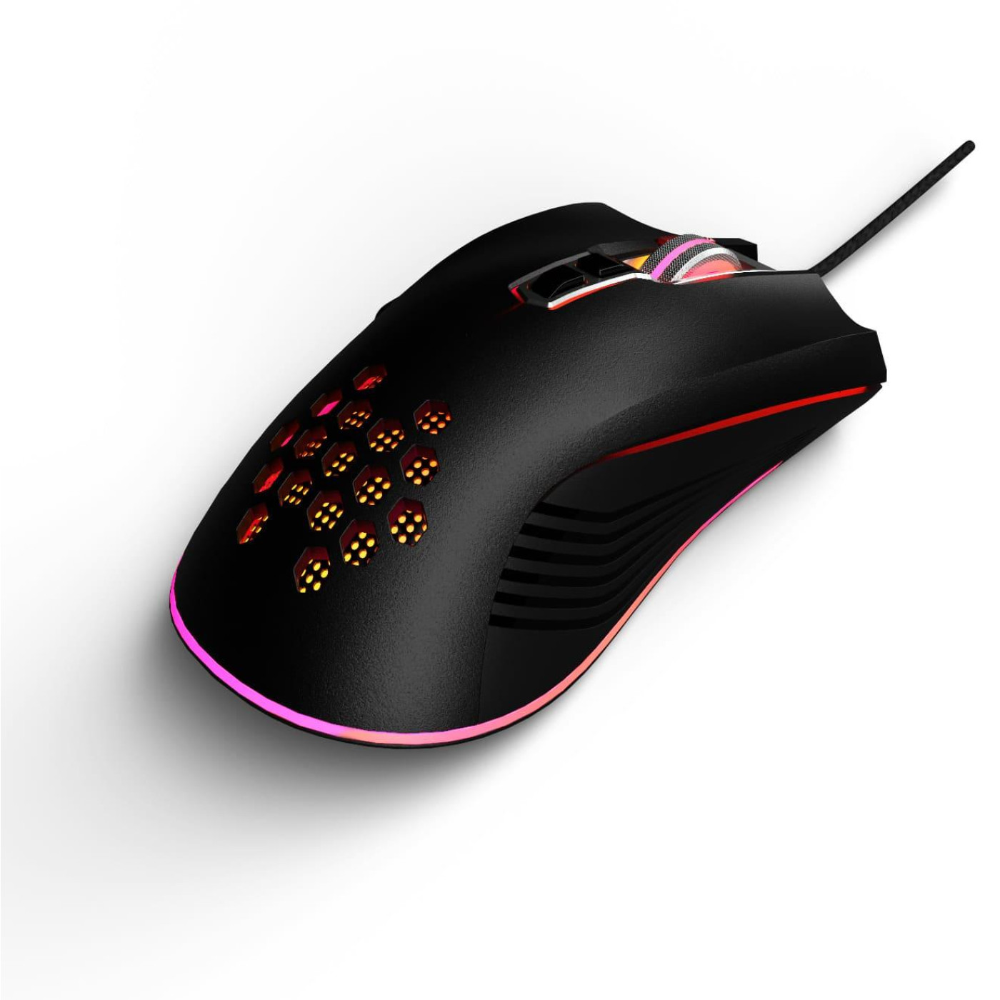 Миша GamePro GM543 Phoenix RGB USB Black (GM543)