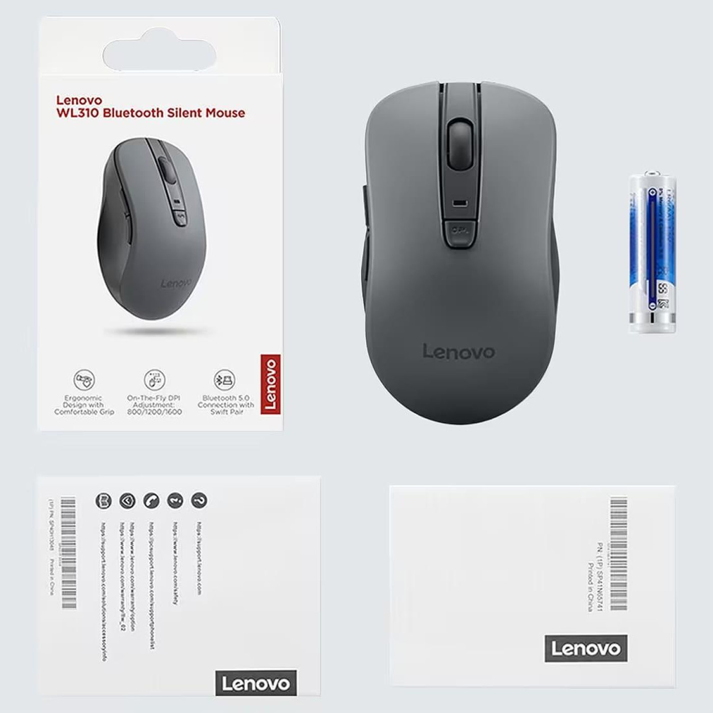 Мышь Lenovo WL310 Bluetooth Silent Mouse (GY51Q65621)