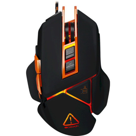 Миша Canyon Hazard GM-6 Black (CND-SGM6N)