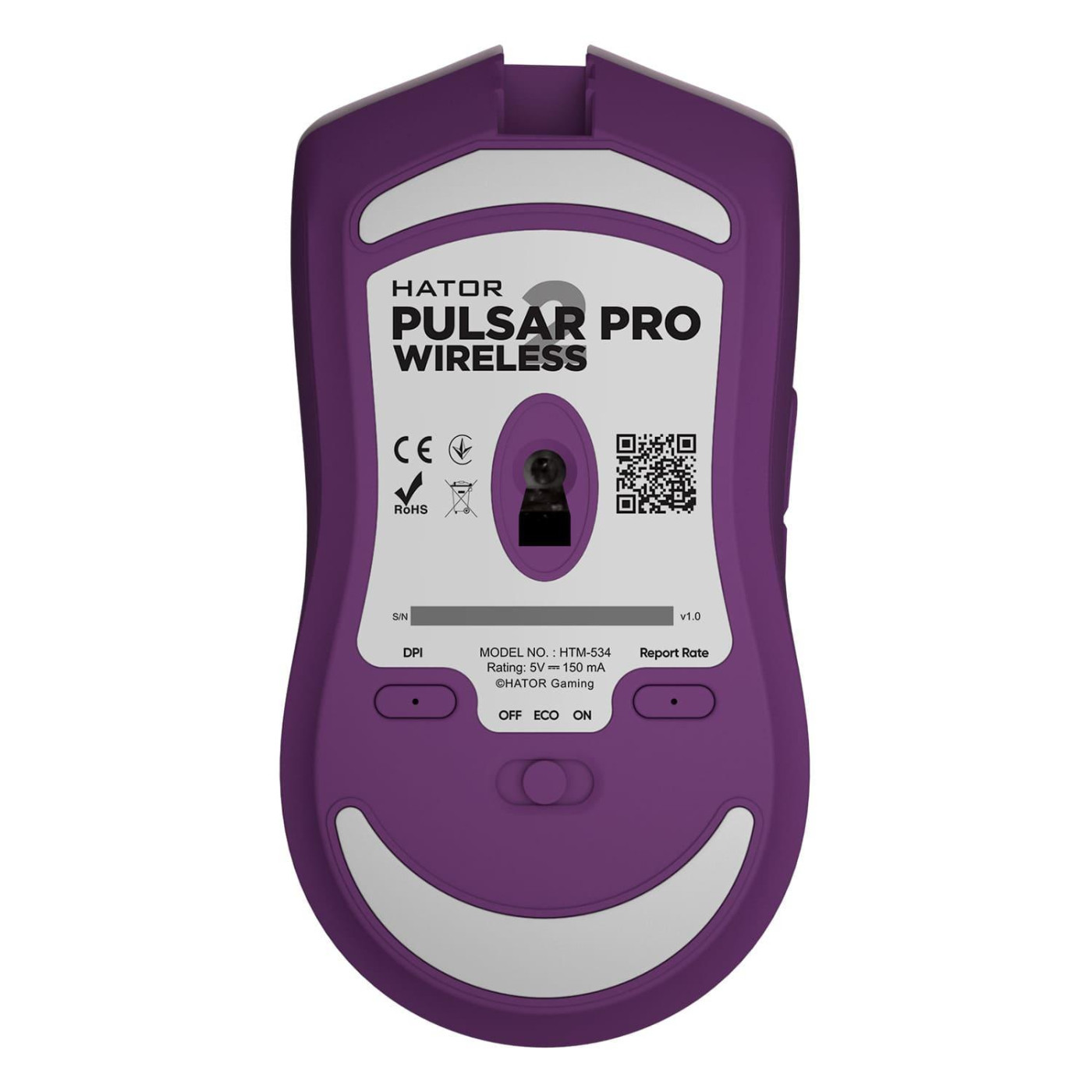 Бездротова миша HATOR Pulsar 2 PRO Wireless Lilac (HTM-534) Б/в