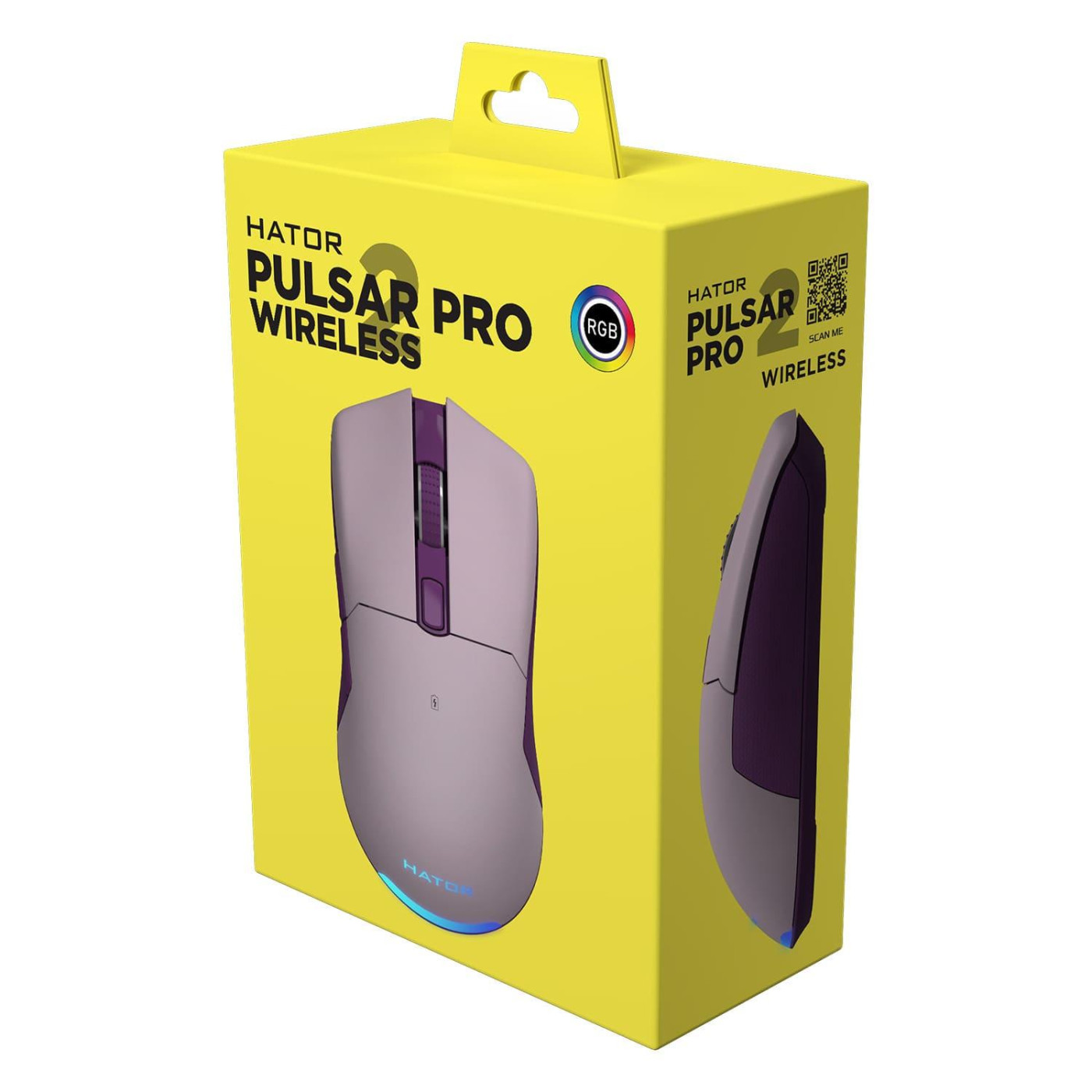 Бездротова миша HATOR Pulsar 2 PRO Wireless Lilac (HTM-534) Б/в