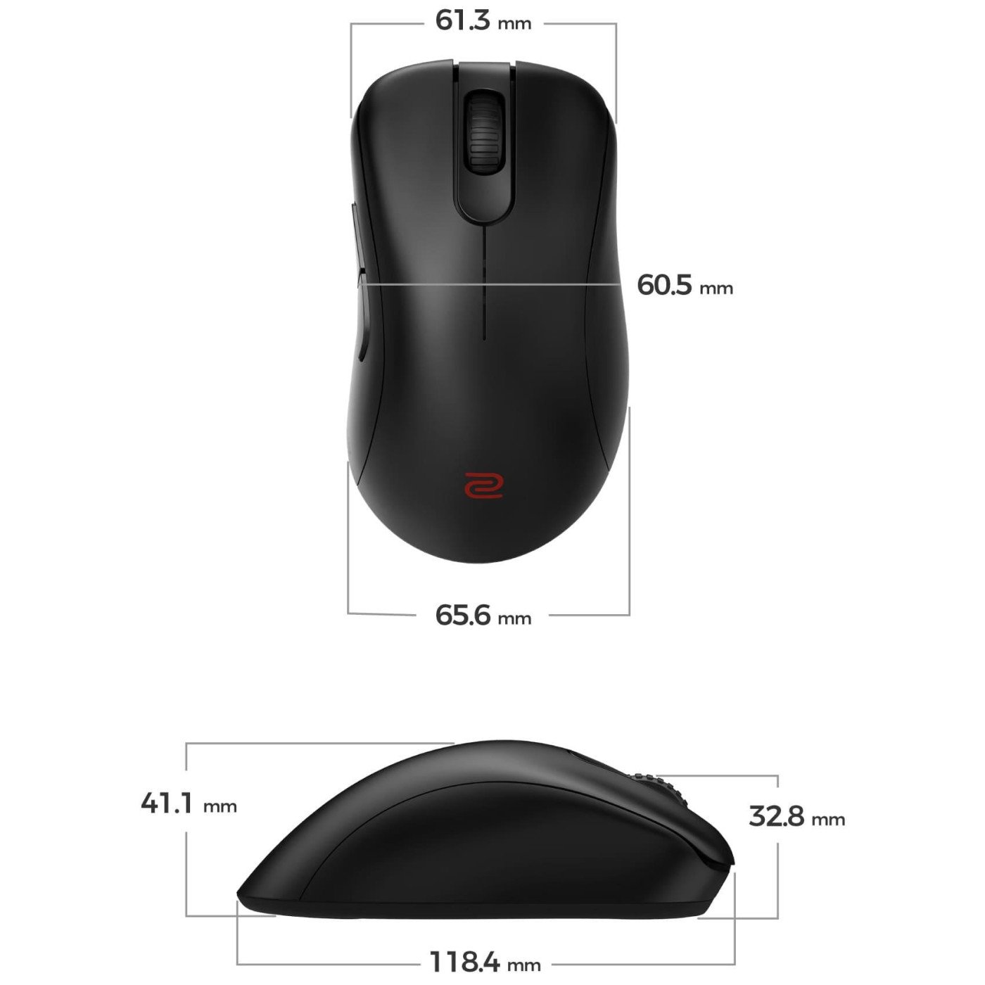 Мышь Zowie EC3-DW Black (9H.N4WBE.A2E)