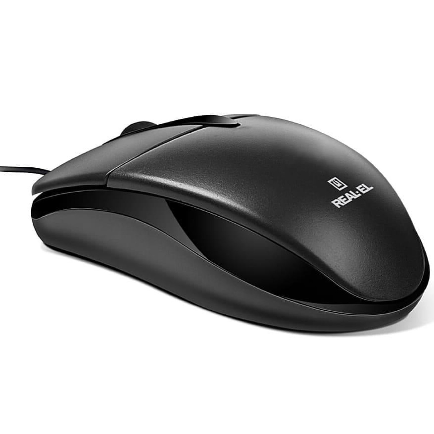 Миша Real-EL RM-211 USB Black (EL123200001)