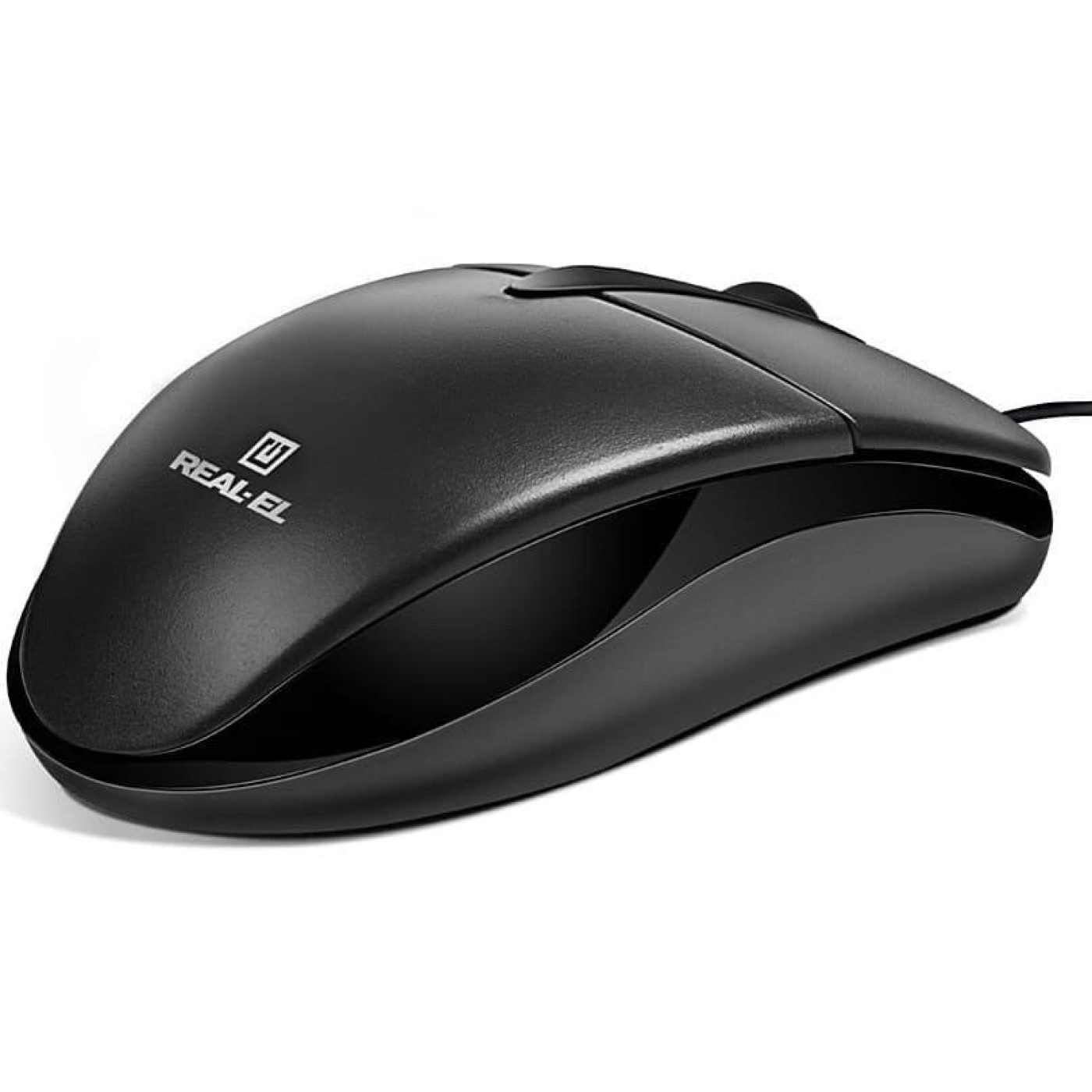 Миша Real-EL RM-211 USB Black (EL123200001)