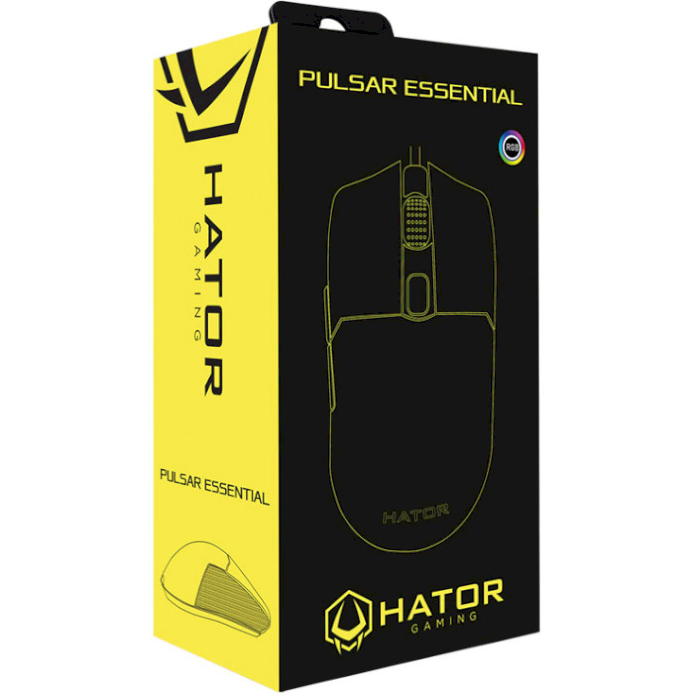 Мышь HATOR Pulsar Essential Black (HTM-312) U1