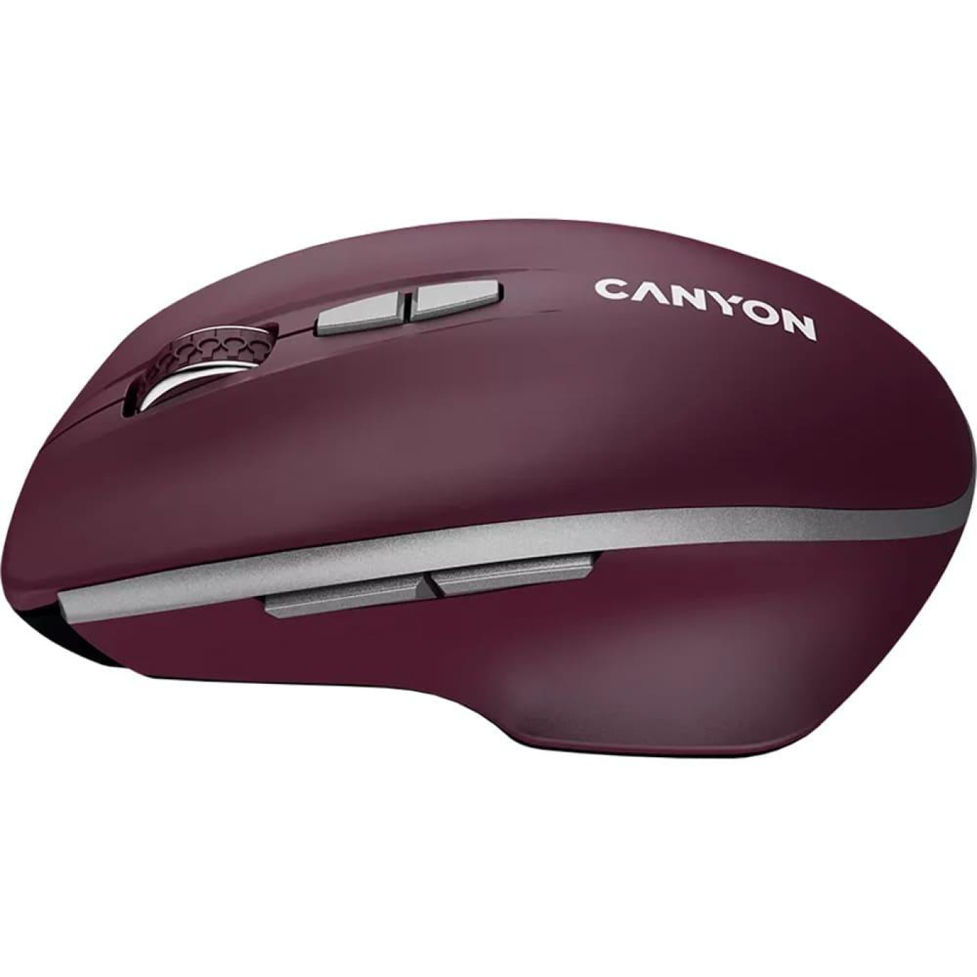 Мышь Canyon MW-21 Blue LED Wireless Burgundy Red (CNS-CMSW21BR)