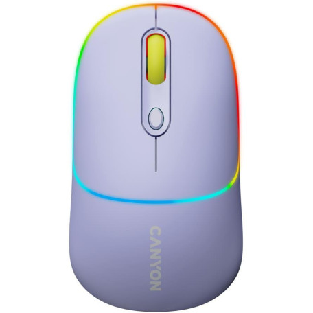 Миша Canyon MW-22 2 in 1 Wireless Lavender (CNS-CMSW22ML)
