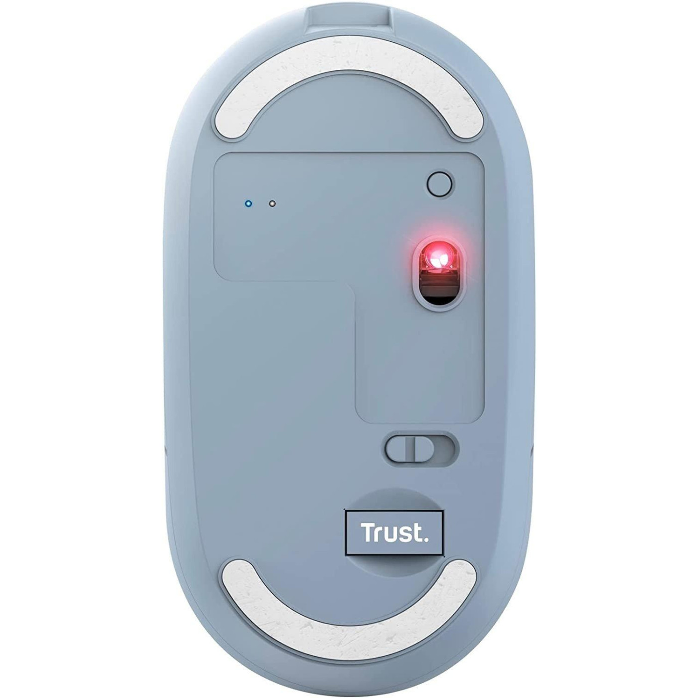 Мышь Trust Puck Wireless/Bluetooth Silent Blue (24126)
