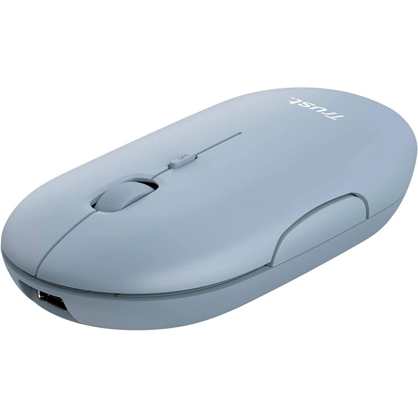 Мышь Trust Puck Wireless/Bluetooth Silent Blue (24126)