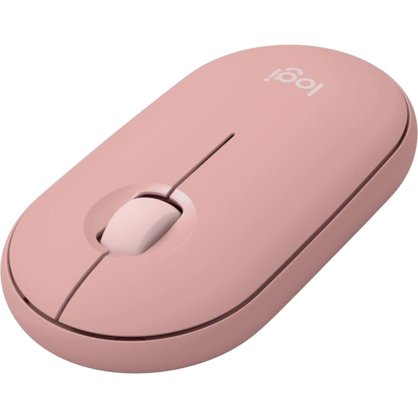 Беспроводная мышь Logitech Pebble Mouse 2 M350s Rose Bluetooth (910-007014)
