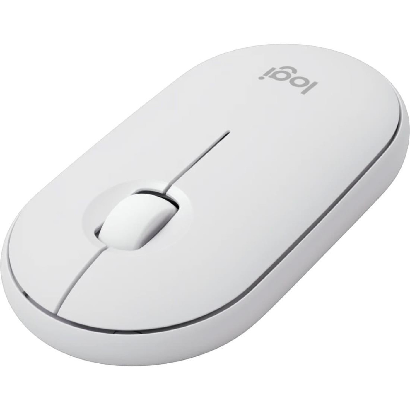 Беспроводная мышь Logitech Pebble Mouse 2 M350s White Bluetooth (910-007013)