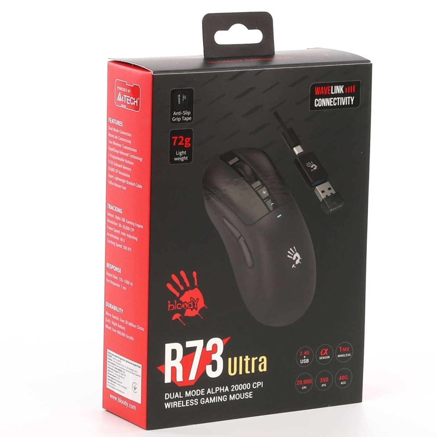 Мышь Bloody A4Tech R73 Ultra Black (R73 Ultra (Black))