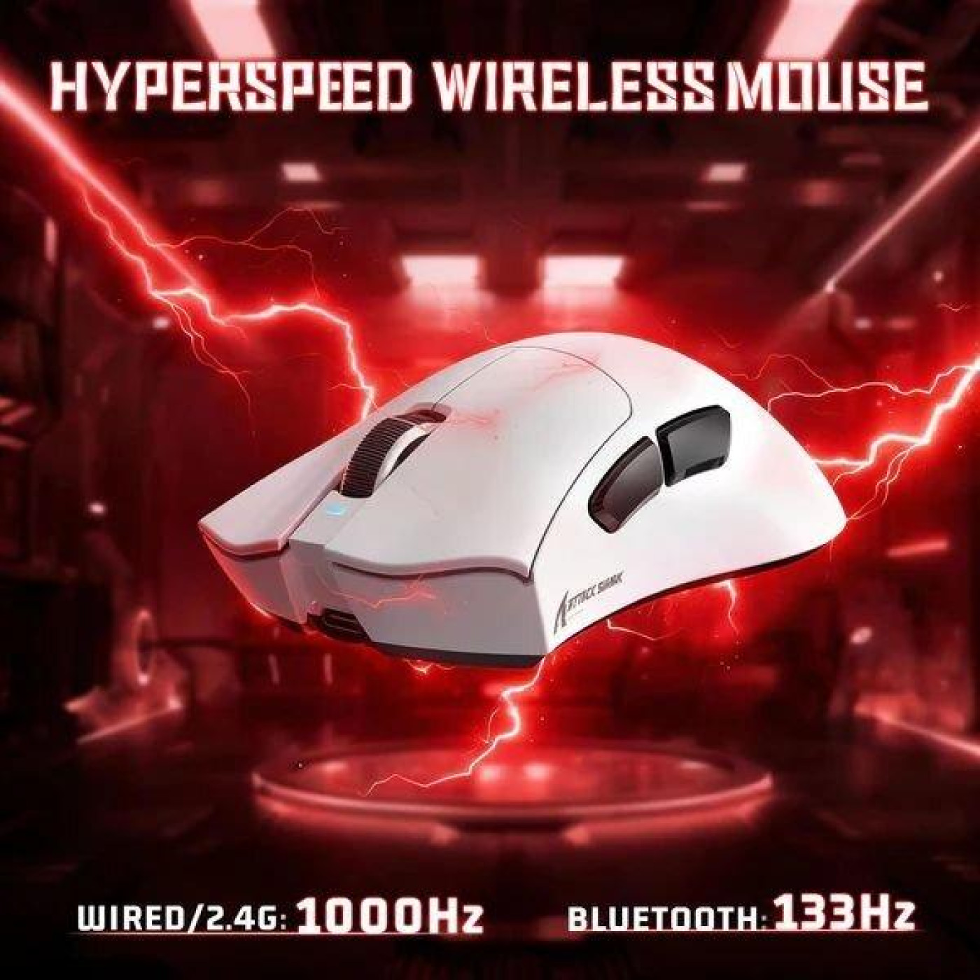 Миша Attack Shark V3 Wireless (AS-6972792472607-W) White (G-000004412)