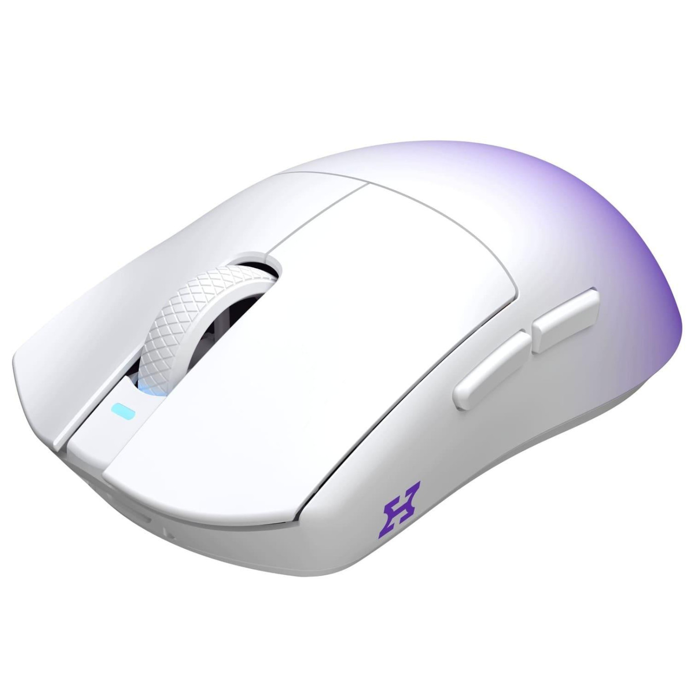 Мышь HATOR Hellyberry HM47 PRO wireless White Violet Gradient (HM47PRO_white_violet)