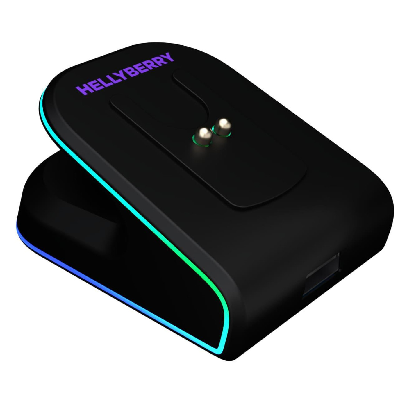 Мышь HATOR Hellyberry HM47 Wireless Black Violet (HM47_black_violet)