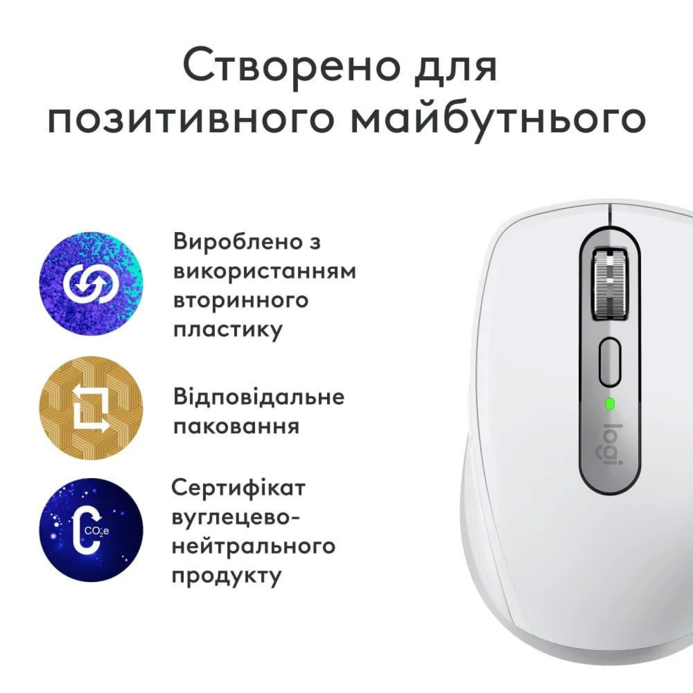 Бездротова миша Logitech MX Anywhere 3S for Mac Light Grey (910-006946)