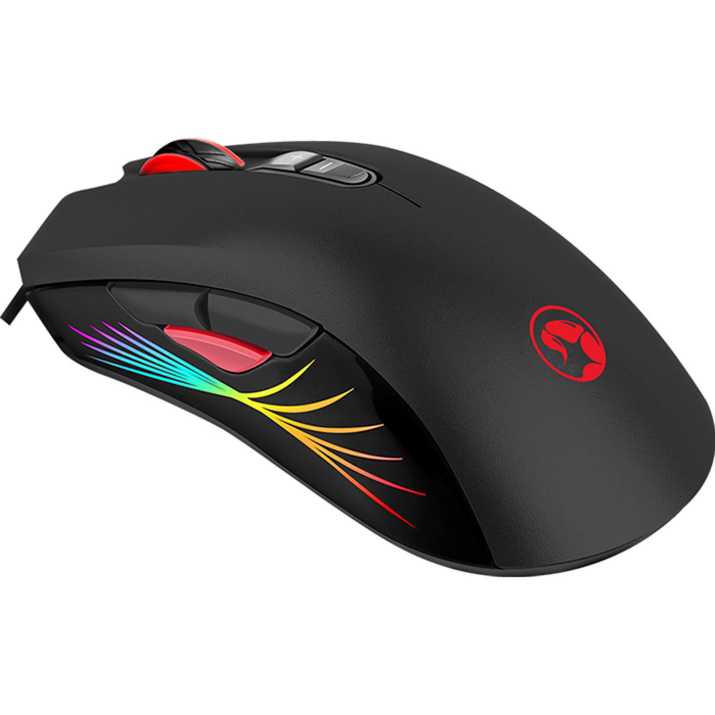 Мышь Marvo M519 RGB-LED USB Black (M519)