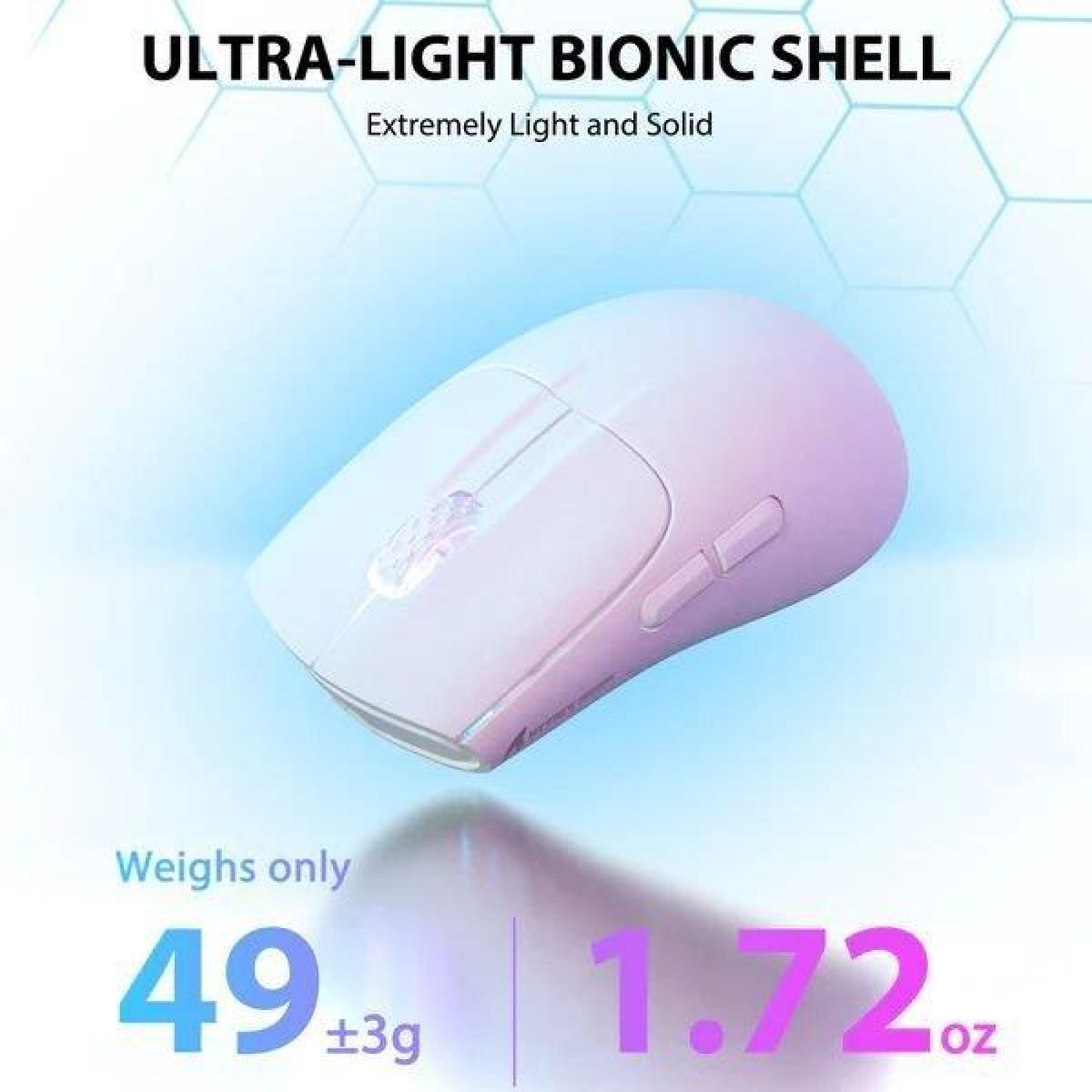 Миша Attack Shark X5 Wireless (AS-6972792471013-W) White (G-000004487)