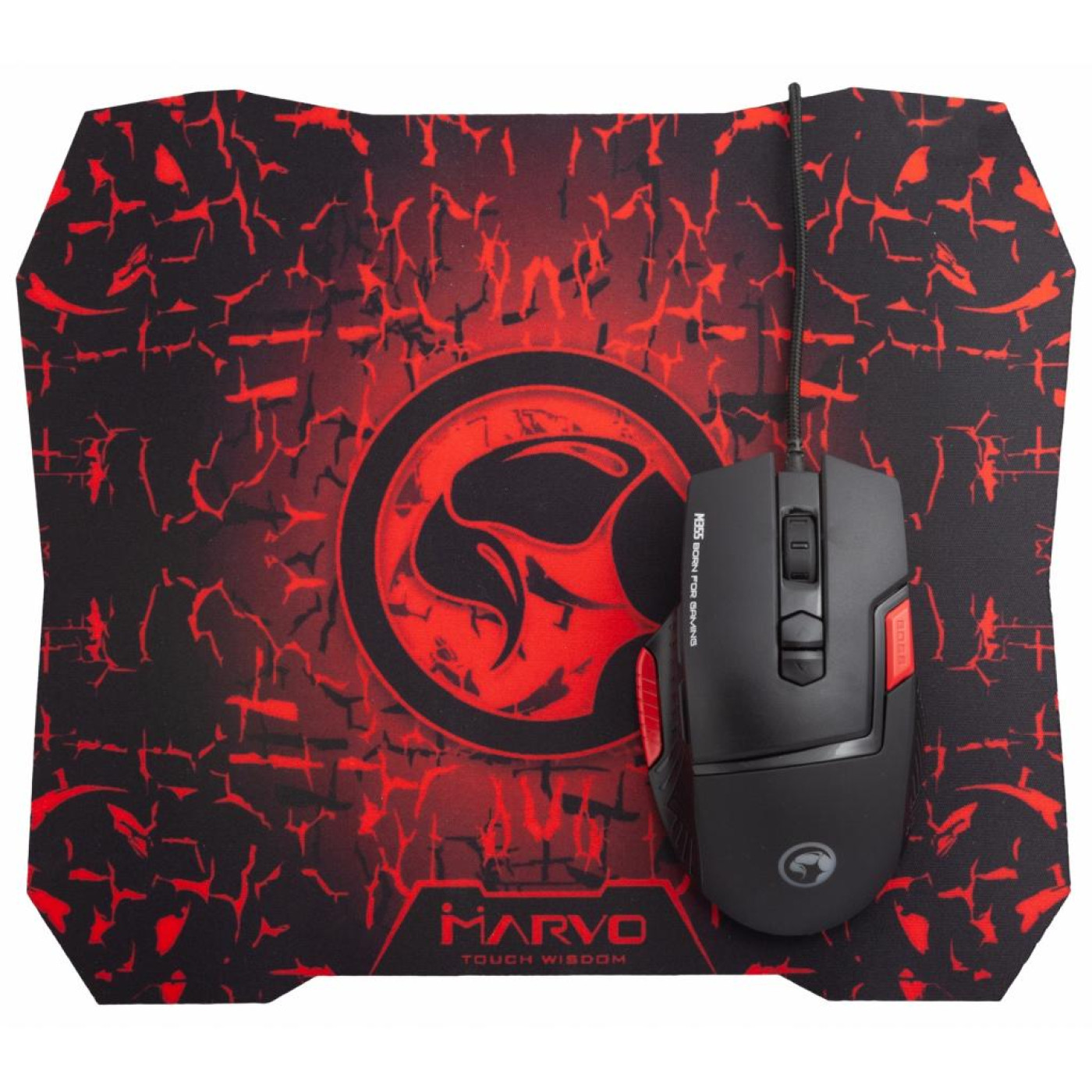 Миша Marvo M355+G1 USB Black (M355+G1)