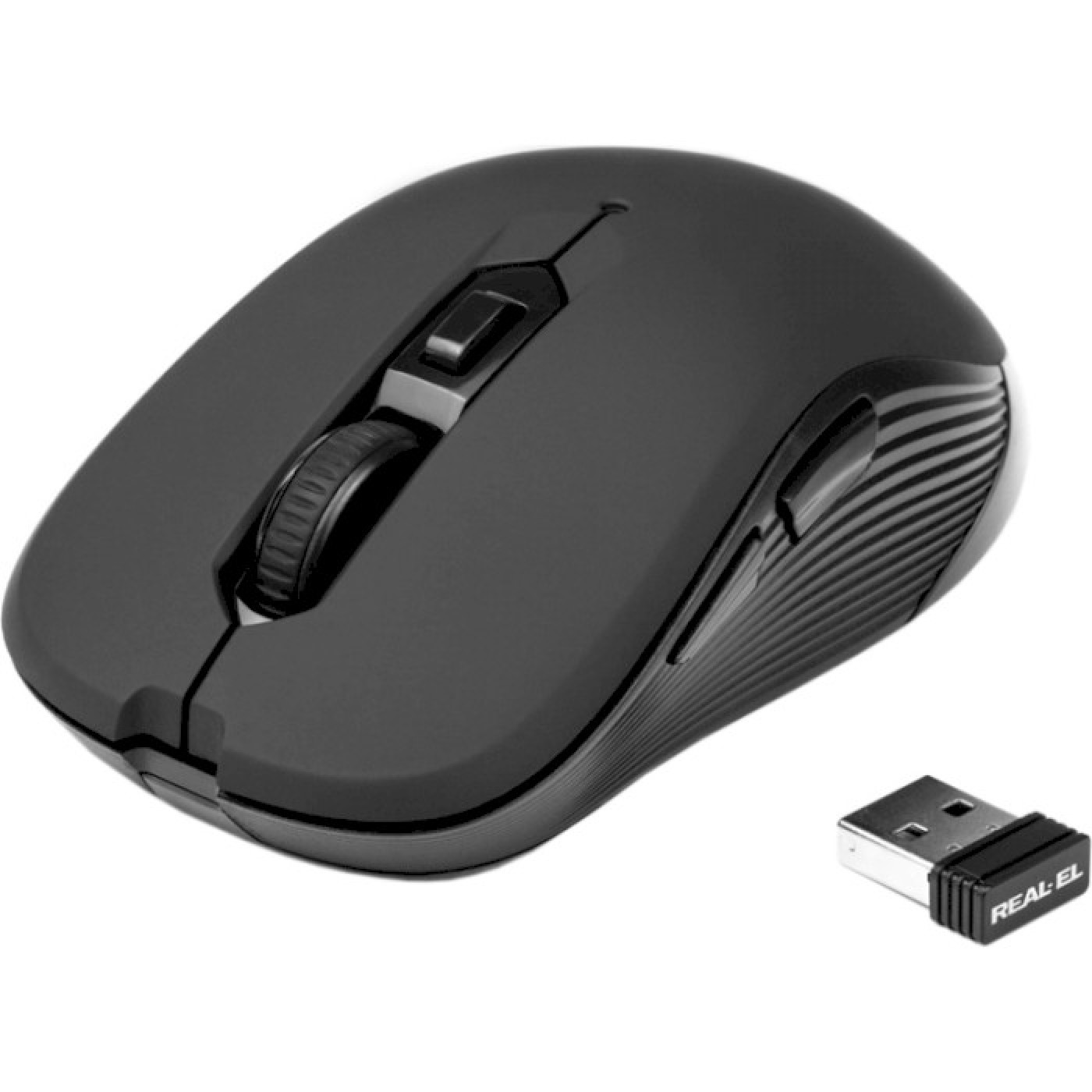 Беспроводная мышь Real-EL RM-330 Black (EL123200035)