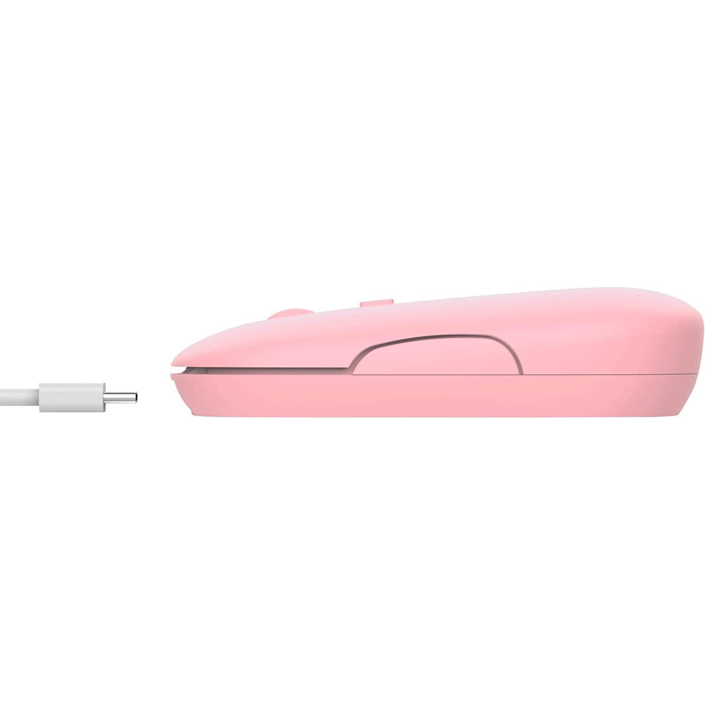Миша Trust Puck Rechargeable Ultra-Thin BT WL Silent Pink (24125_TRUST)