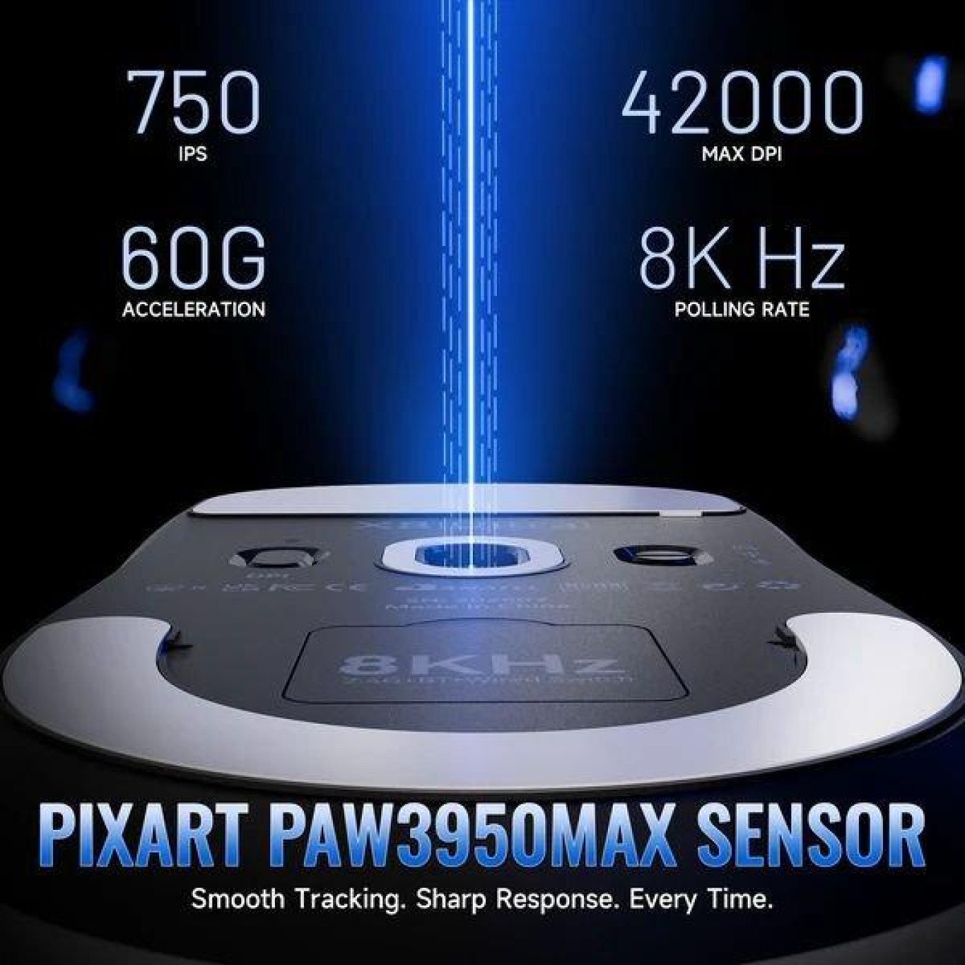 Мышь Attack Shark X8 Ultimate Wireless (AS-6979033730090-W) White (G-000004492)