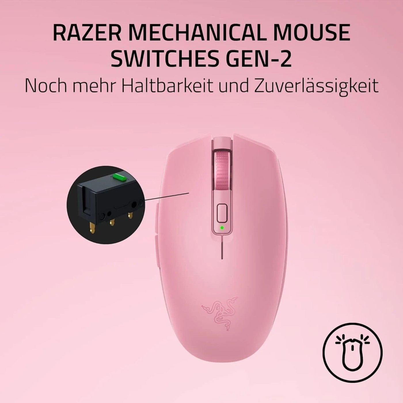 Мышь Razer Orochi V2 (2026) Wireless Quartz (RZ01-05690300-R3M1)