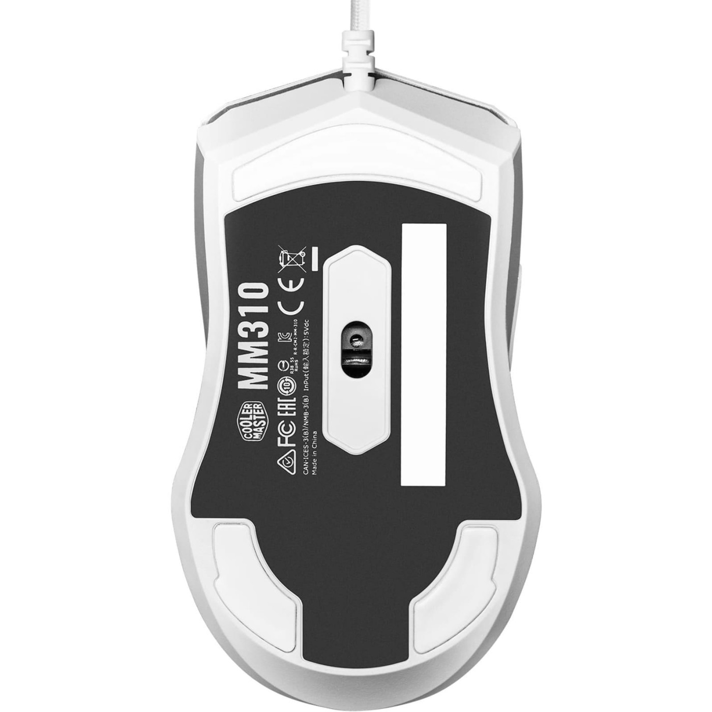 Мышь Cooler Master MM310 USB White (MM-310-WWOL1)