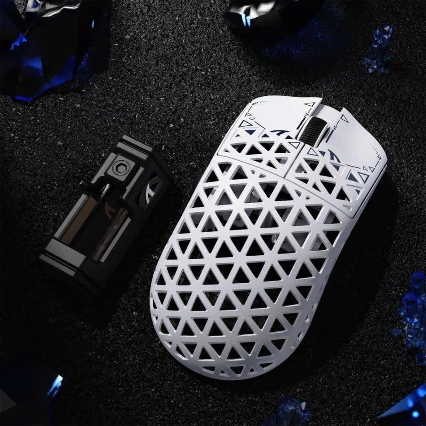 Мышь Attack Shark R5 Ultra Wireless (AS-6972792470924-W) White (G-000003630)