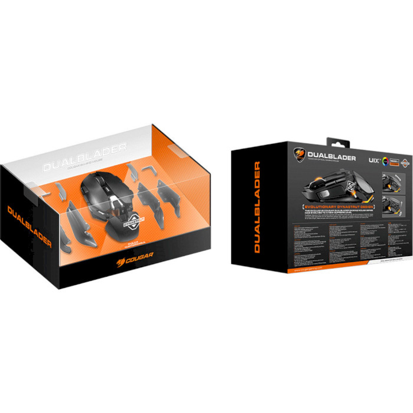 Мышь Cougar Dualblader USB Black (Dualblader)