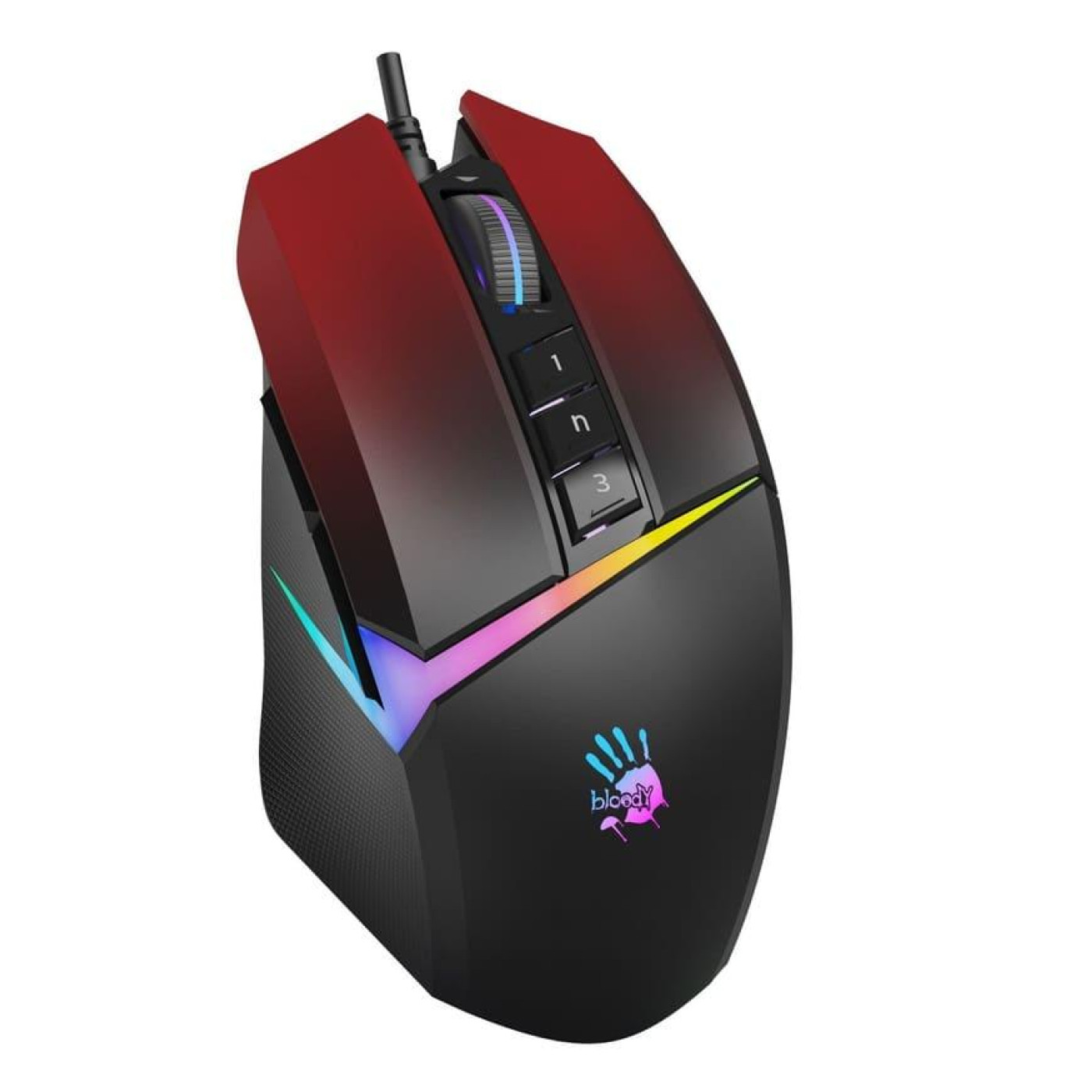 Мышь Bloody A4Tech W60 Max USB Gradient Red (W60 Max (Gradient Red))