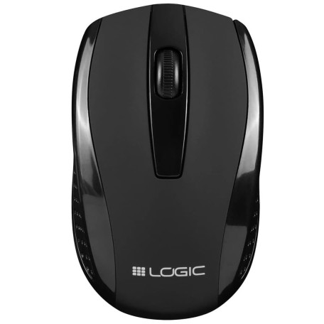 Миша LogicConcept LM-31, бездротова, 1200dpi, 3кн., USB, чорна (M-LC-LM31W-BK)