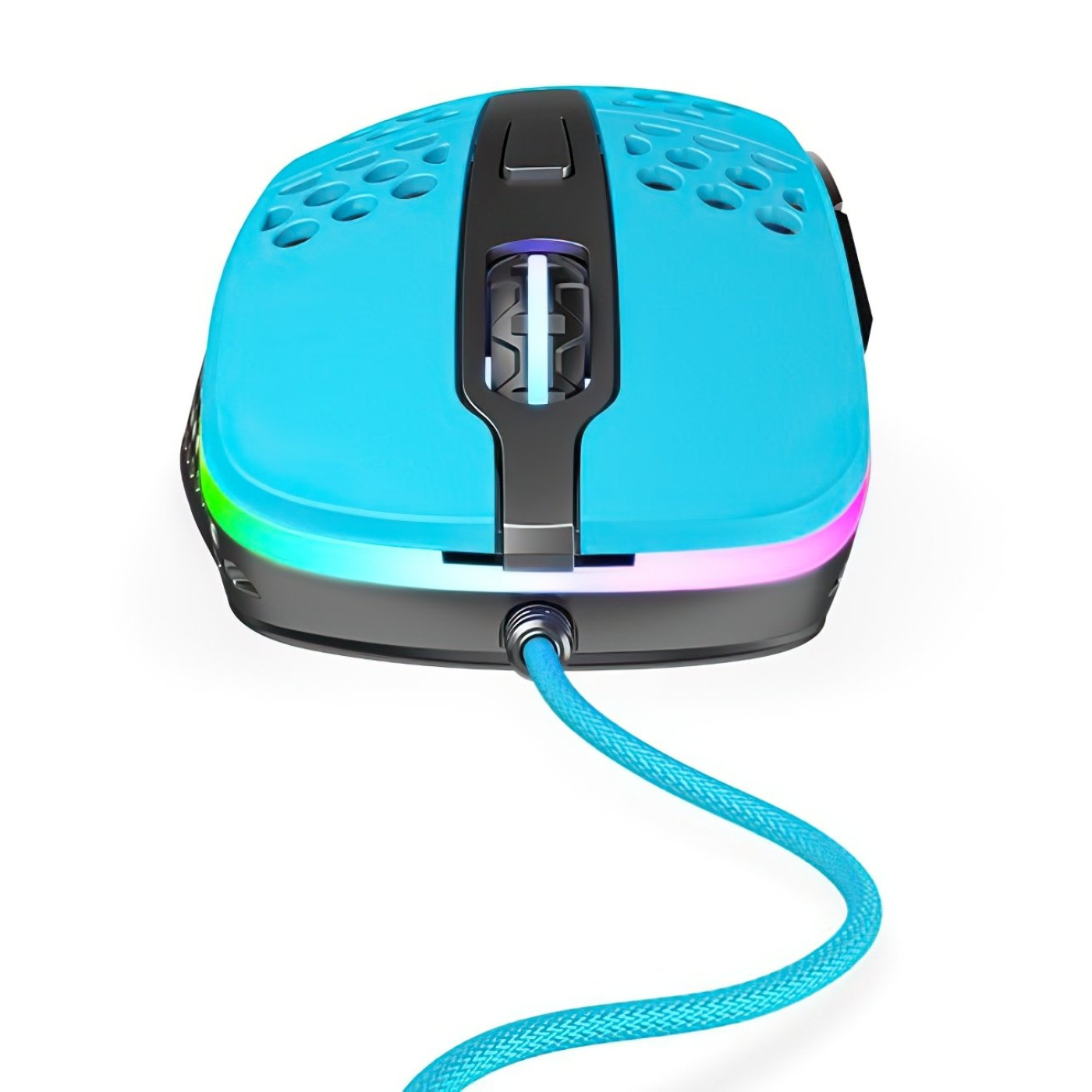 Мышь Cherry Xtrfy M4 RGB USB Miami Blue (XG-M4-RGB-BLUE)