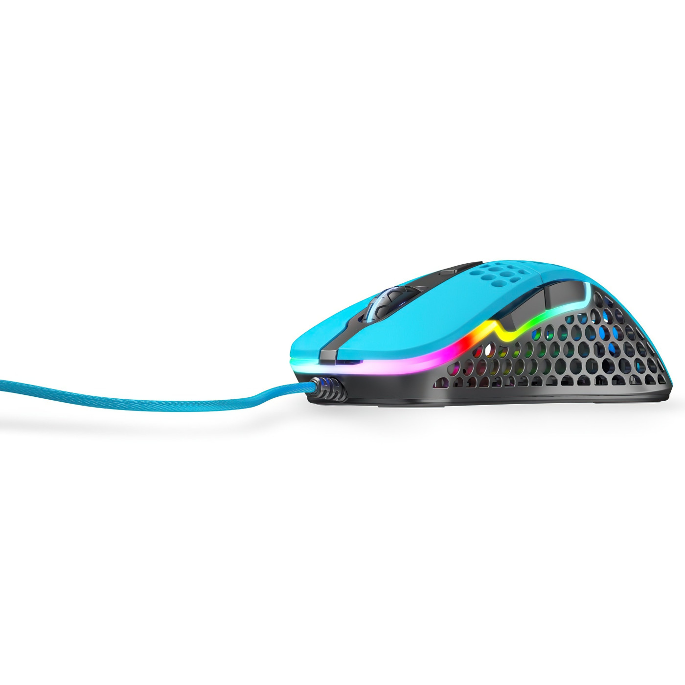 Мышь Cherry Xtrfy M4 RGB USB Miami Blue (XG-M4-RGB-BLUE)
