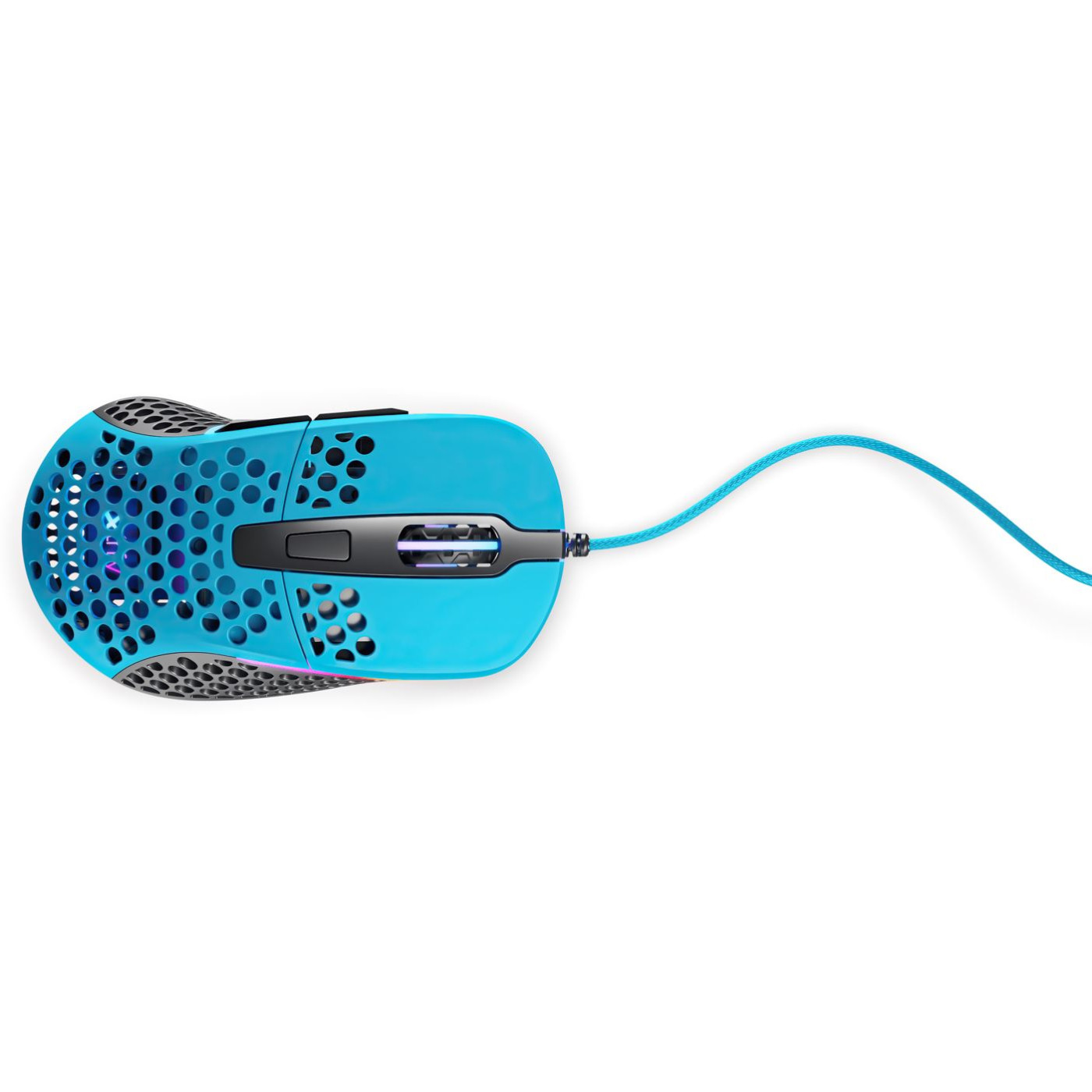 Мышь Cherry Xtrfy M4 RGB USB Miami Blue (XG-M4-RGB-BLUE)